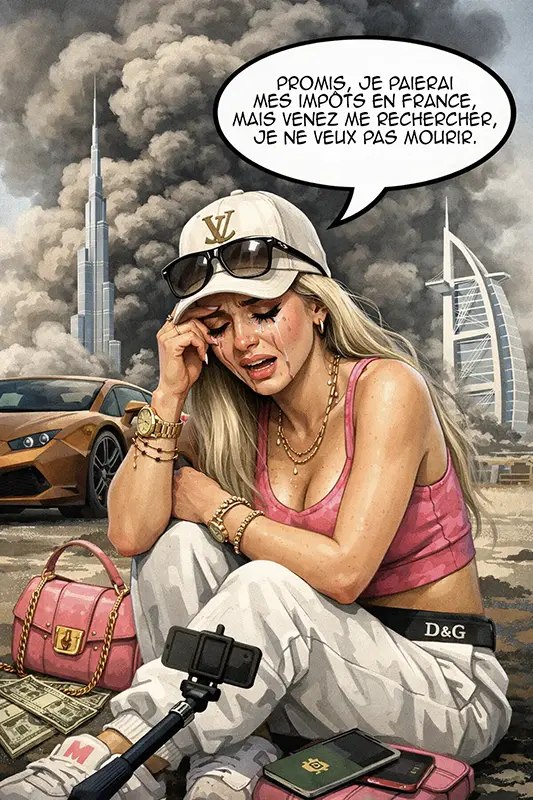 Les influenceux français à Dubaï