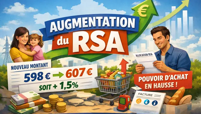 Augmentation du RSA 2026