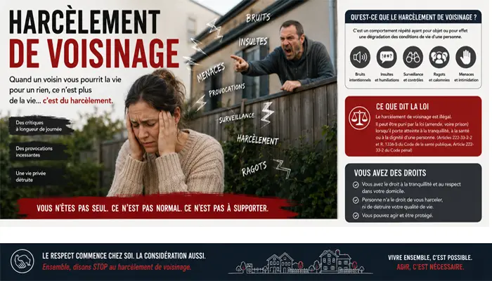 Harcèlement de voisinage