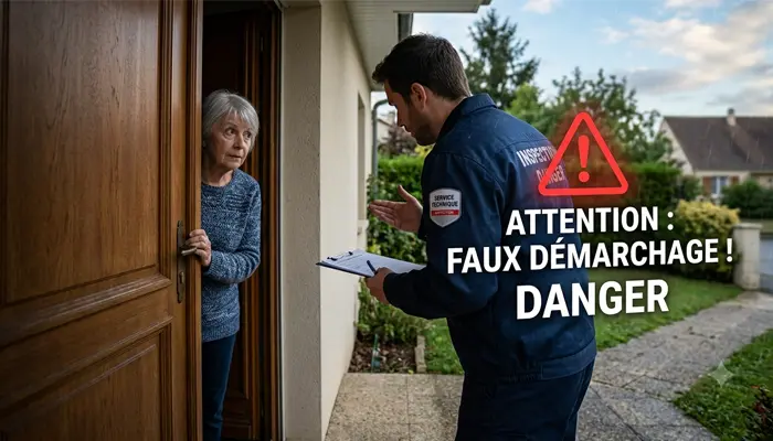 Faux démarchage.