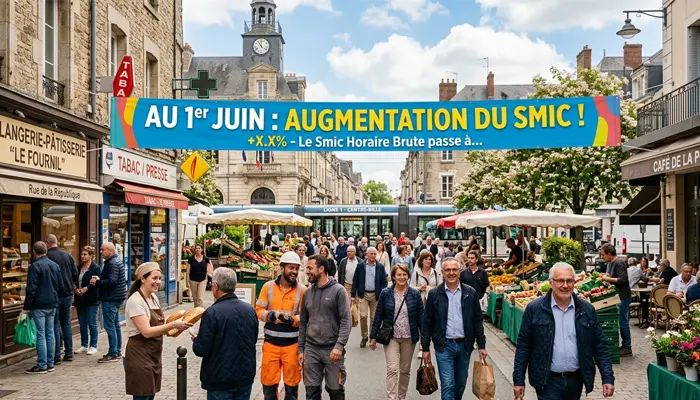 Au 1er juin 2026, augmentation du SMIC