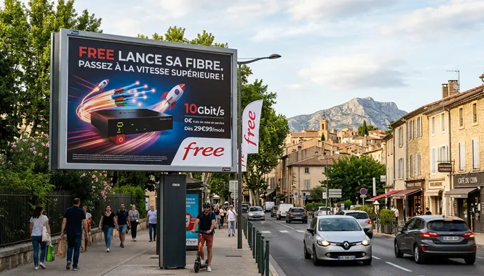 Arrivée de la fibre