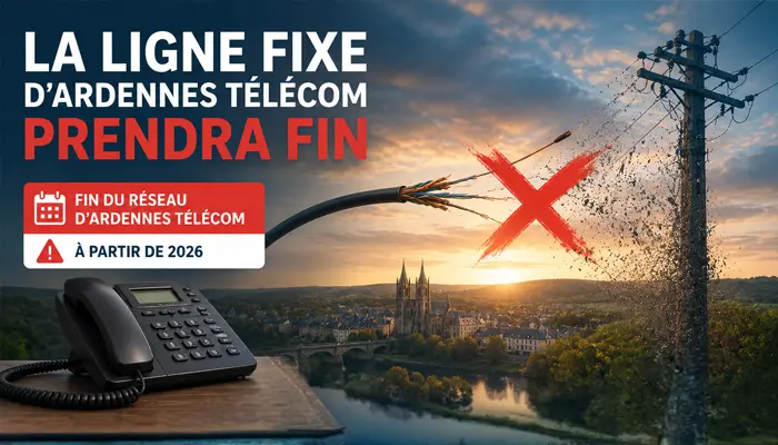 Le service téléphonique Ardennes Telecom va disparaître