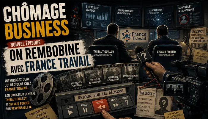 Chômage Business : Pour qui travaille France Travail ? On rembobine avec France Travail