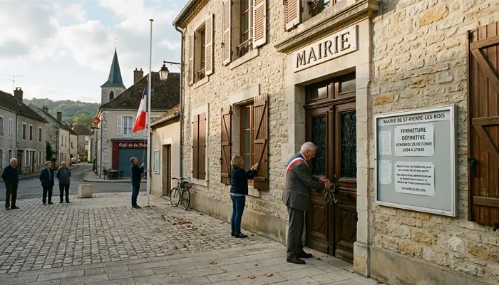 Période de fermeture de la mairie d'Angecourt pour les vacances