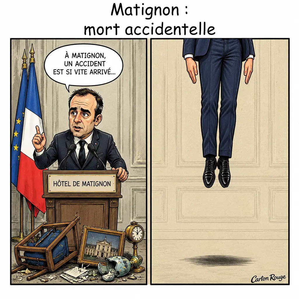 Accidents à matignon